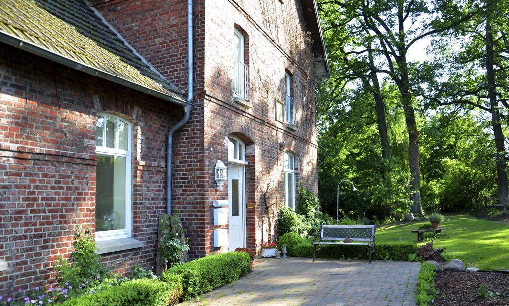 Ferienwohnung Living Green Teichhofschmiede Herford Exterior foto